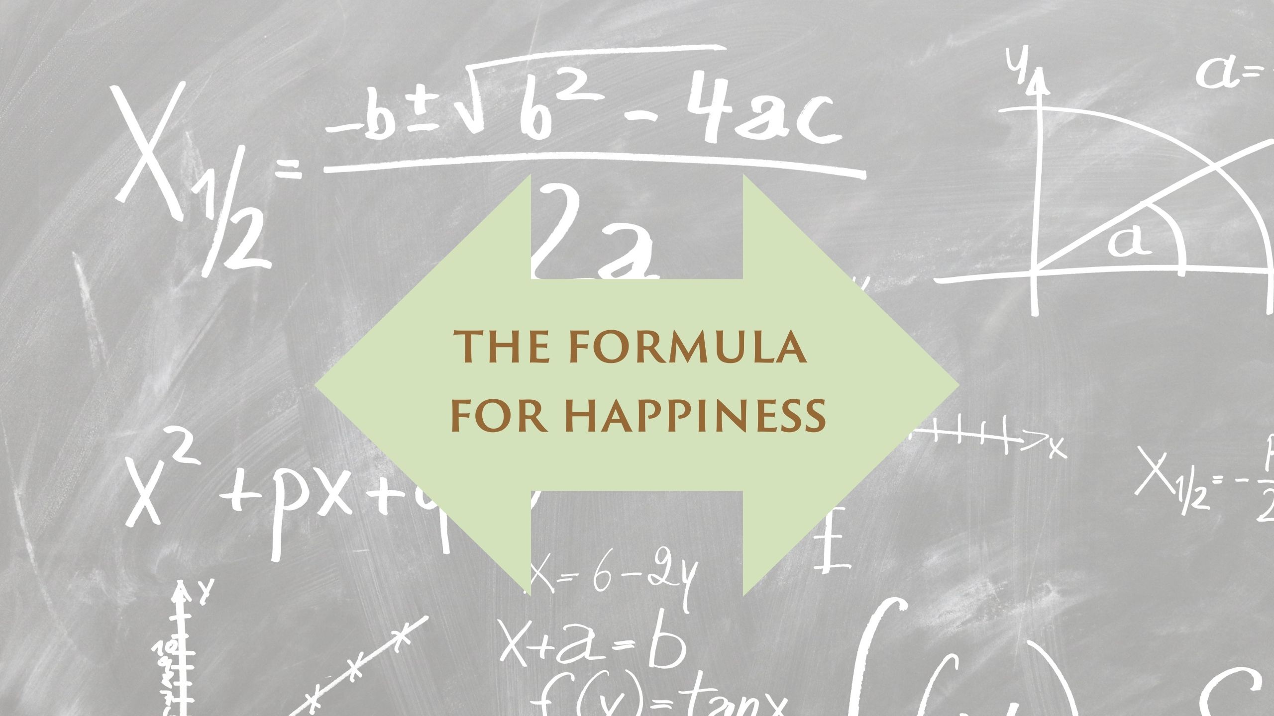 mathematical formulas written on chalk board